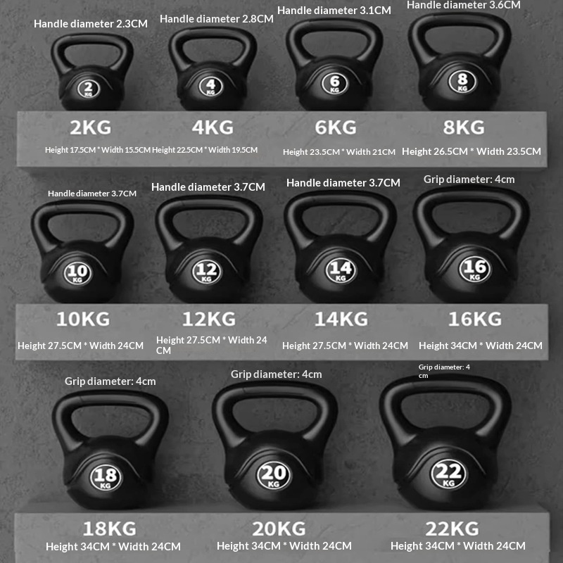 Sports Equipment Pictures - 2026 Фитнес-гантель-гиря 8 кг с регулируемым