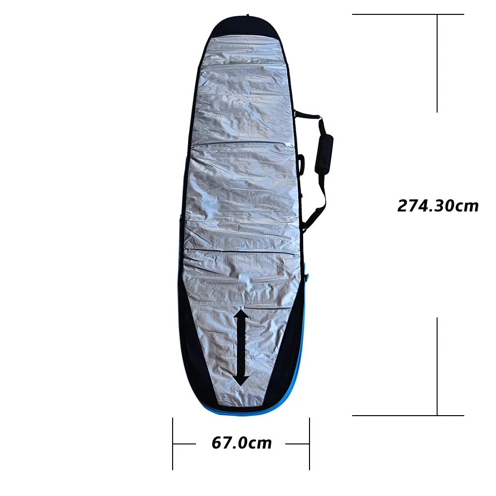 Sports Equipment Bag With Wheels - Водонепроницаемая дорожная сумка-тележка для серфборда, сумка