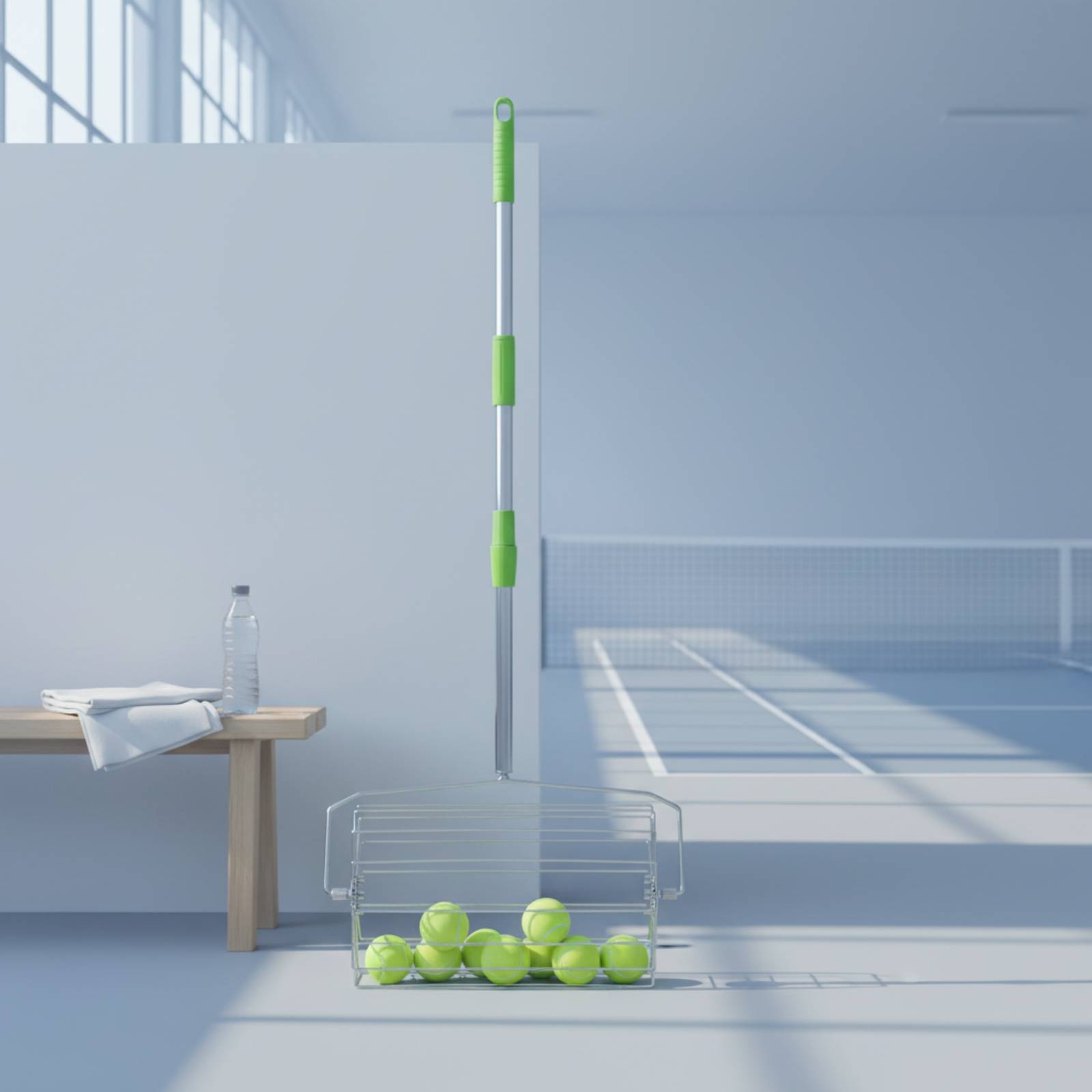 Sports Equipment With A - Регулируемый сборщик мячей для пиклбола большой