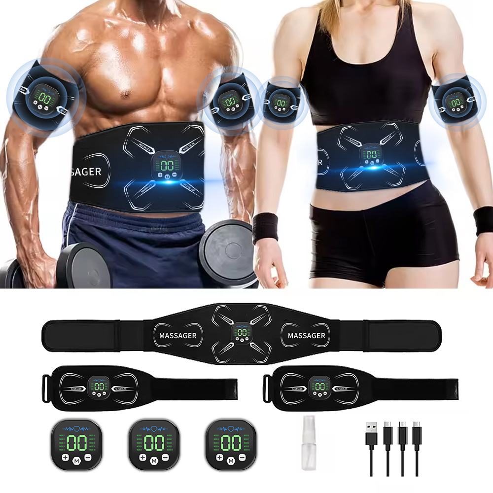 Sports Equipment Pictures - Электростимулятор мышц EMS: тренажер для пресса,