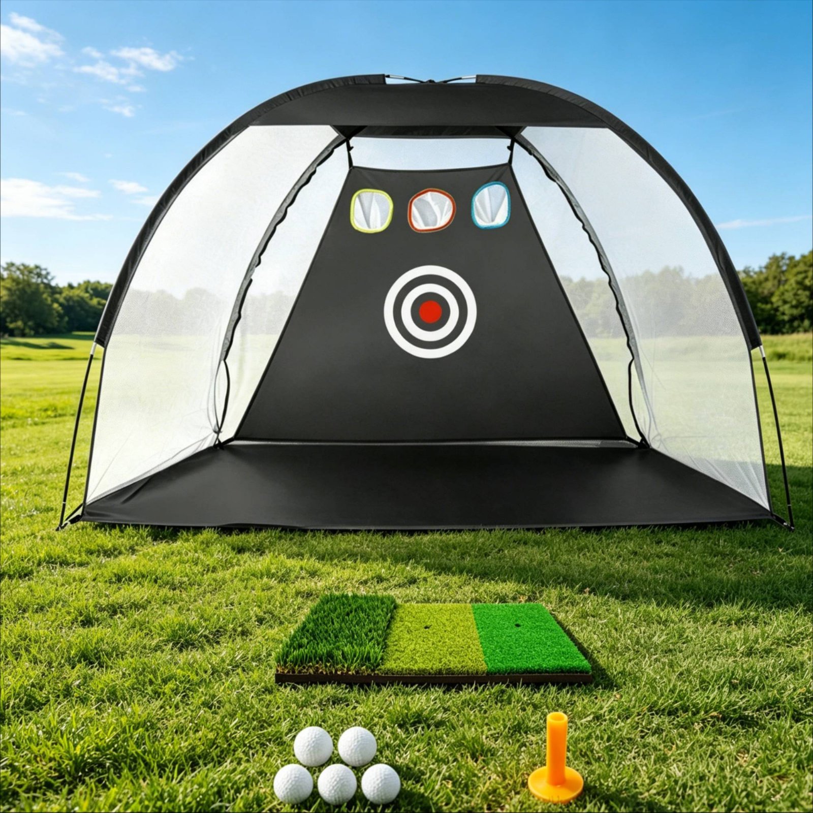 Sports Equipment You Hit - Портативная сетка для гольфа, набор для