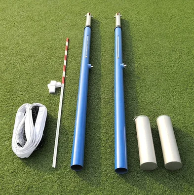 Sports Equipment And Facilities - Высококачественная стальная регулируемая волейбольная стойка для