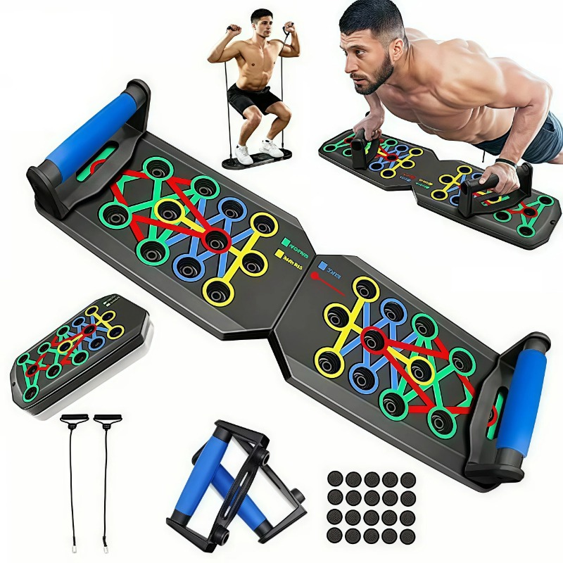 Sports Equipment Pictures - Складная доска для отжиманий с эластичными