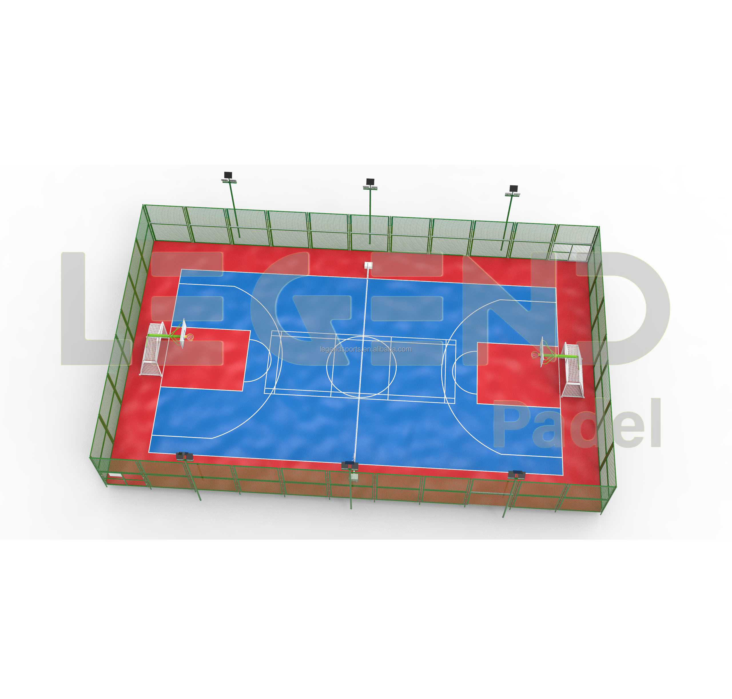 Sports Equipment And Facilities - Многофункциональное оборудование для спортивных площадок на