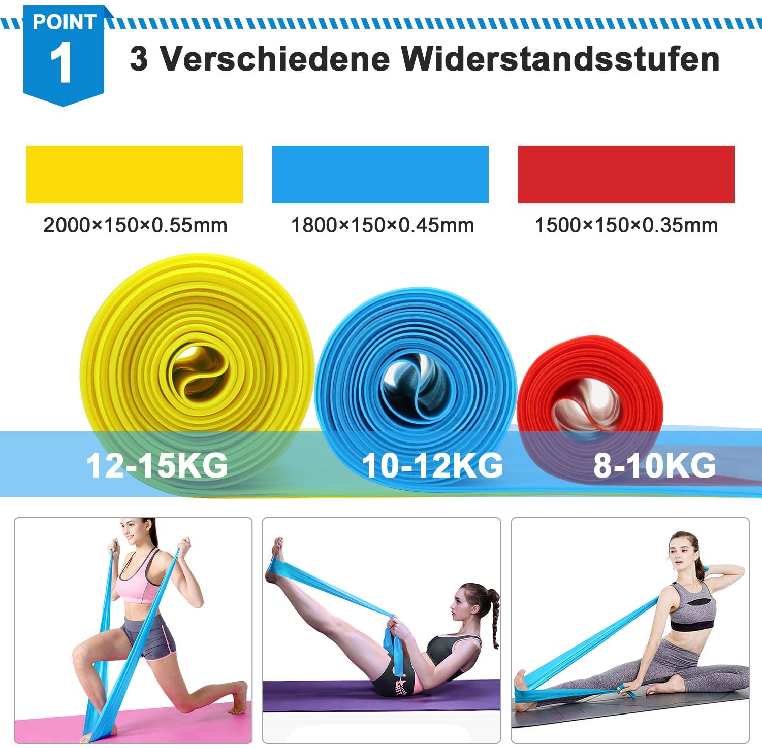 Эластичные ленты для фитнеса,  – обзор и цена Sports Equipment Pictures