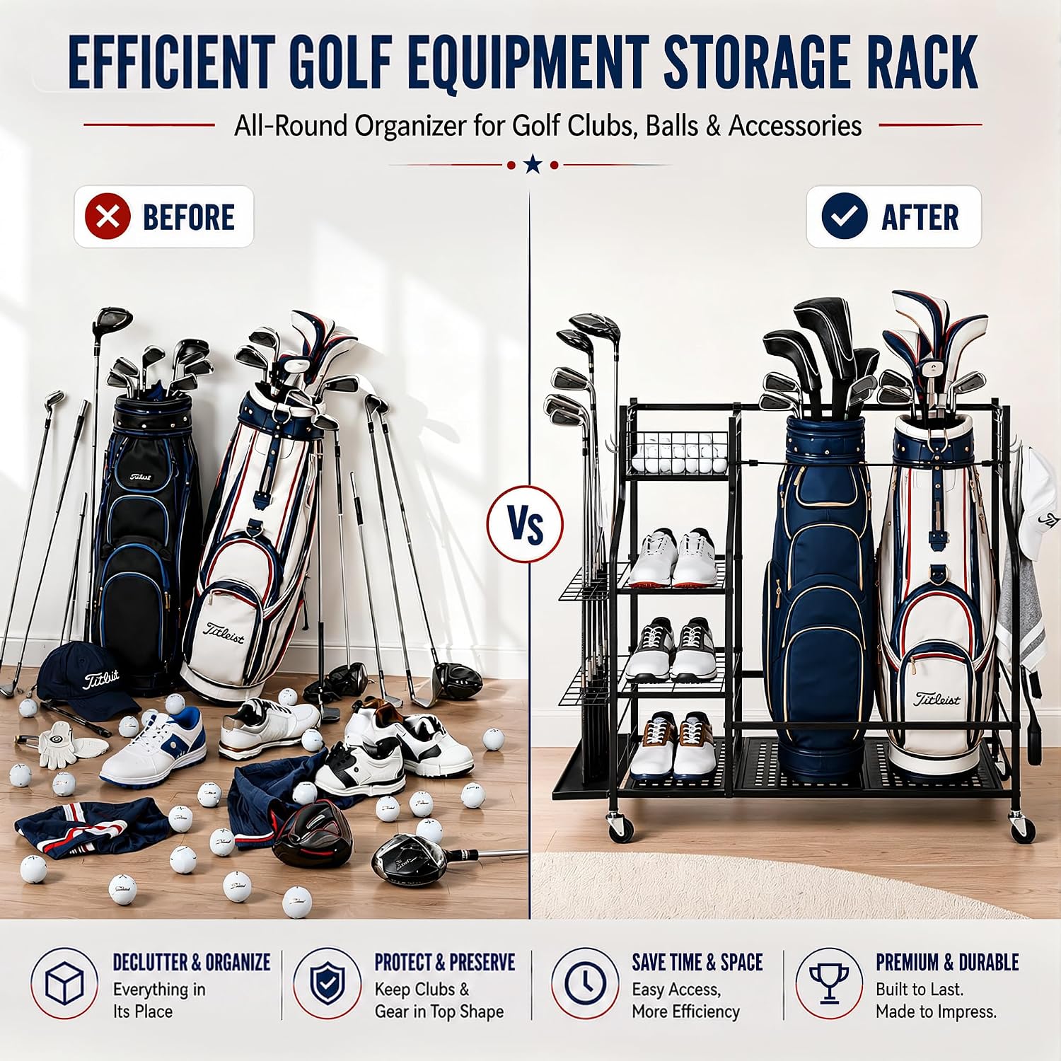 Прочная стойка для хранения го – обзор и цена Sports Equipment Bag With Wheels